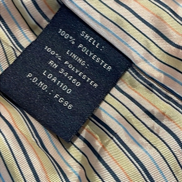 London Fog Tan Trench Coat - Picture 7 of 10